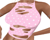 LKC Pink Dots Top
