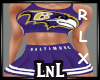 Ravens cheerleader RLX