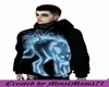 Ivars neon wolf hoodie