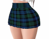 Blue Plaid Skirt