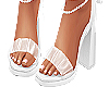 M! White Heels