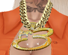 GOLD CUBAN CHAIN PR3