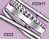 !!D Braces Silver Right