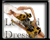Sexy leopard  dress