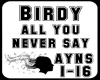 Birdy-ayns