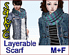 Layerable Knit Scarf 1