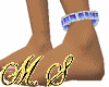 M.S Sapphire Anklet
