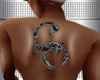 Scorpion Back Tattoo