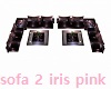 Sofa 2 Iris Pink