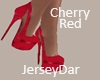 Bunny Heels - Cherry Red