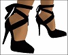 BLack Sexy Shoes Bows
