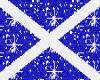 Scotland Glitter Flag