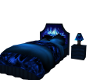 Blue Flame skull bed
