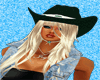 Cowgirl Hat Emerald
