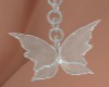 Butterfly Silver Earring