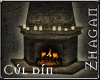 [Z]Cúl dín Fireplace