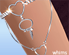 Nala Silver Arm Chains G