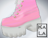 !APlatform Boots Pink