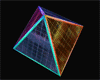 light pyramide neon