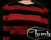 Striped Sweater-Brick