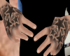 Estrellas Hand Tattoos