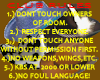 COUNRTY CLUB RULES