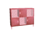 Pink Hearts Cabinet