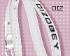 !!D DIZOBEY Belt White