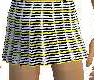 Pleated-Yellow mix skirt