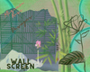 Kelly Green Wall Screen