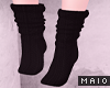 🅜 COW: black socks