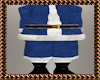 Blue Santa Claus Outfit