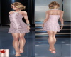 GS Pink Fleck Dress