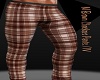 IV/M Brown Checker Pants