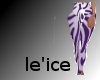 Le'ice purple zebs legin
