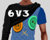 6v3| Sew Button Top