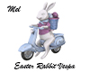 Easter Rabbit Vespa