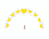 Yellow Hearts Arch