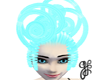GF-Iced Blue Who Hair