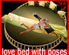 love bed with poses
