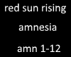 red sun rising amnesia