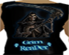 Grim Reaper Leather Vest