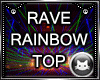 Rave Rainbow Top