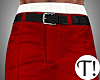 T! Red Christmas Pants