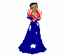 Australian Flag Gown