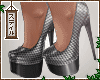 ✘ Silver heels