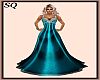 Teal Jeweled Gown