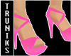 Pink Pilastik Heels