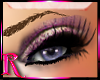 *R* Lilac Eye Makeup