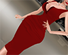 Red Romantic dress